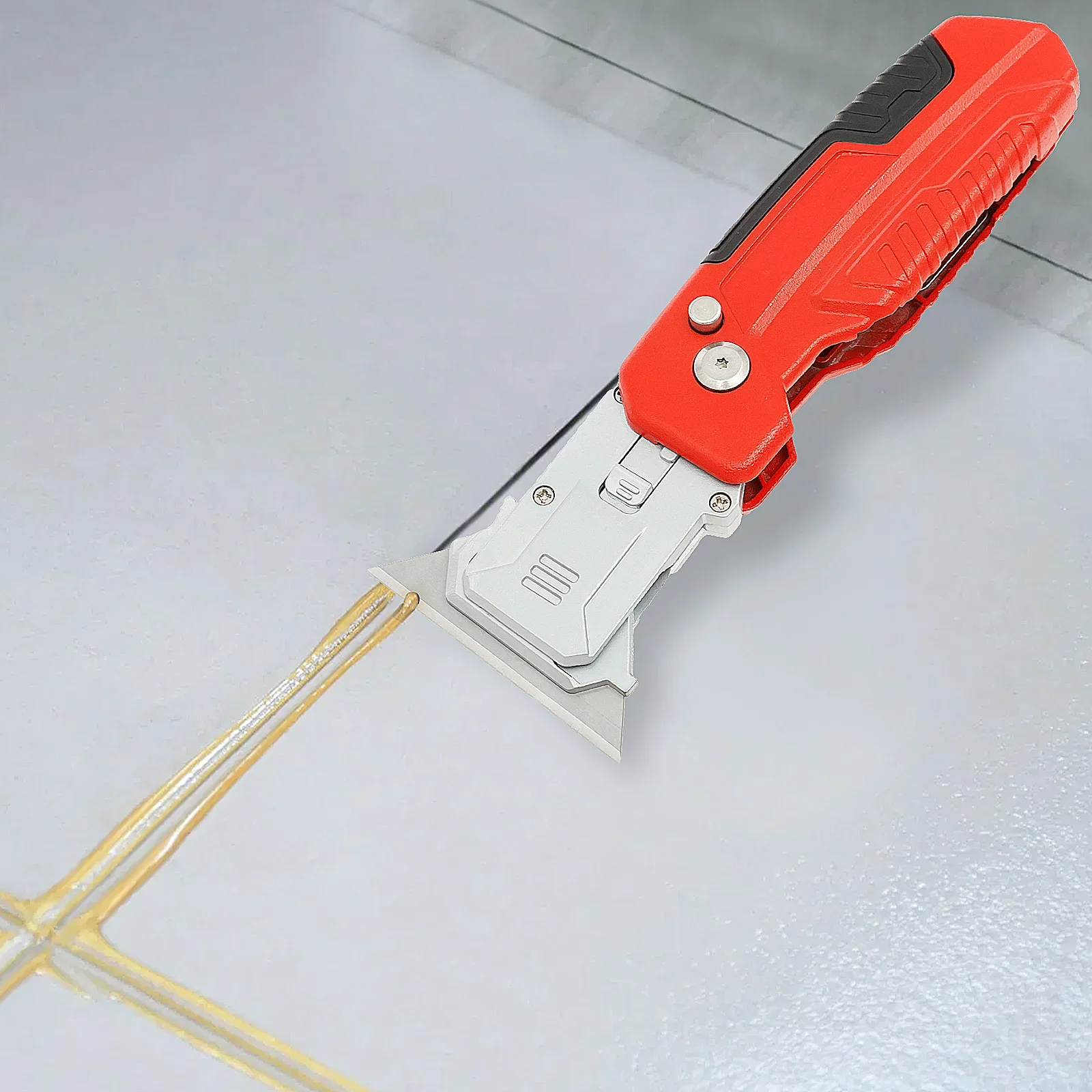 Seam Scraper Tool - Adesivo Rimuovi Raschietto Pala pieghevole Coltello