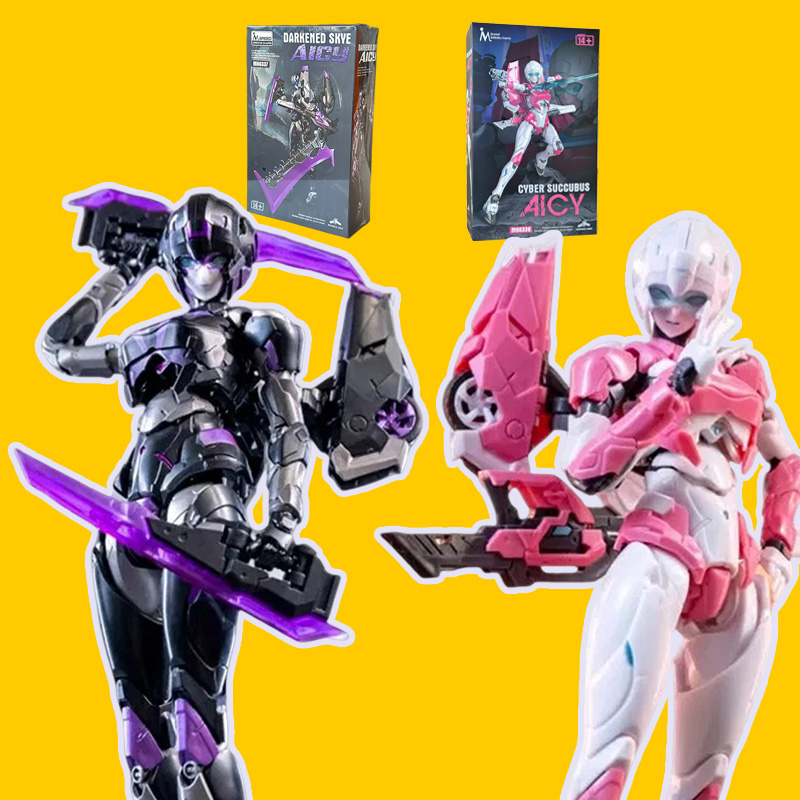 Model Kit Mecha Girl - Disponibile M66336 Rosa M66337 Scuro Kit