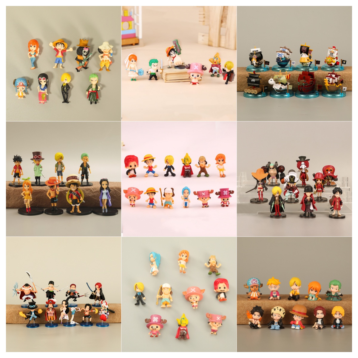 Model Kit Chopper - 6-12 Pz/set One Piece Monkey D.