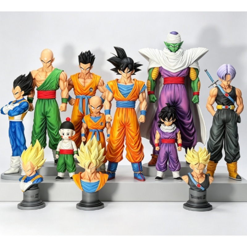 Model Kit Vegeta - Set di 1 statuetta anime Dragon