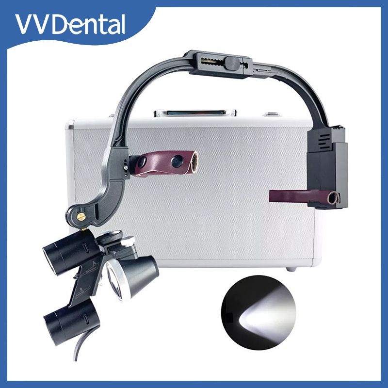 Magnifier With Light - Lampada frontale a LED dentale Lente
