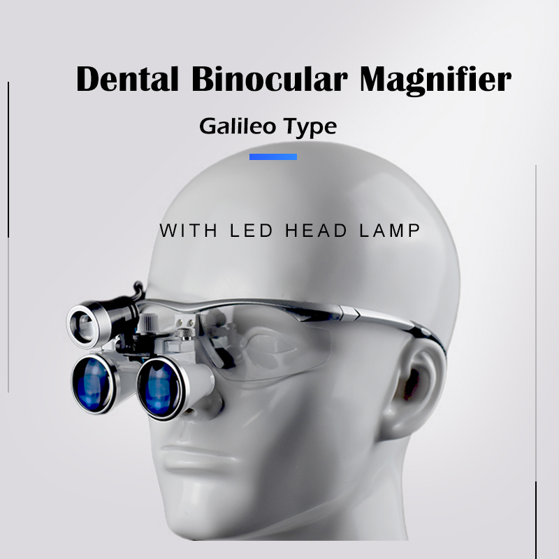 Magnifier With Light - Lenti d'ingrandimento per dentista Lampada Lab