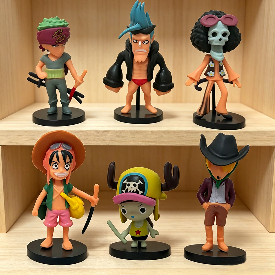 Model Kit Chopper - Set di 6 Figurine Anime One