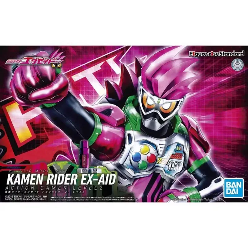 Model Kit Kamen Rider - Bandai Genuino Figura Figura-aumento Standard Kamen