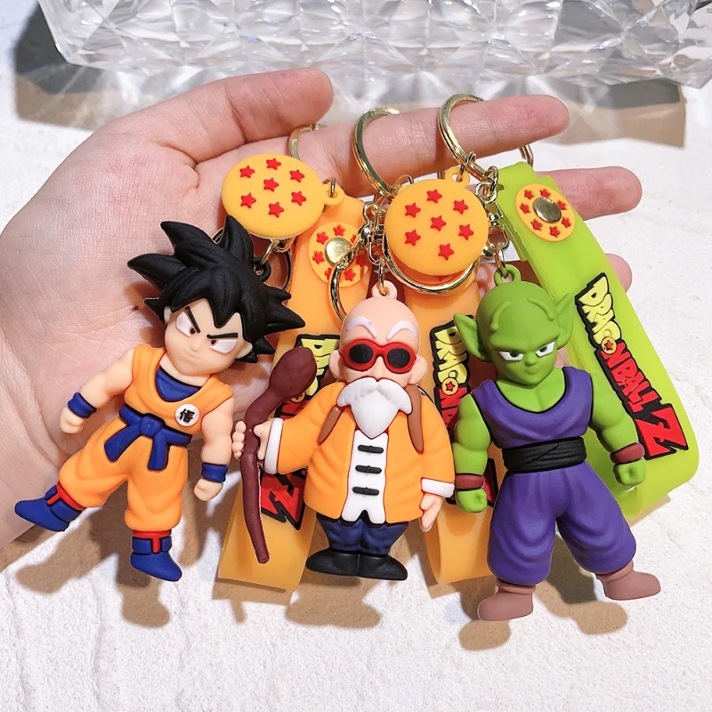 Model Kit Vegeta - Portachiavi Anime Dragon Ball, Gioielli alla