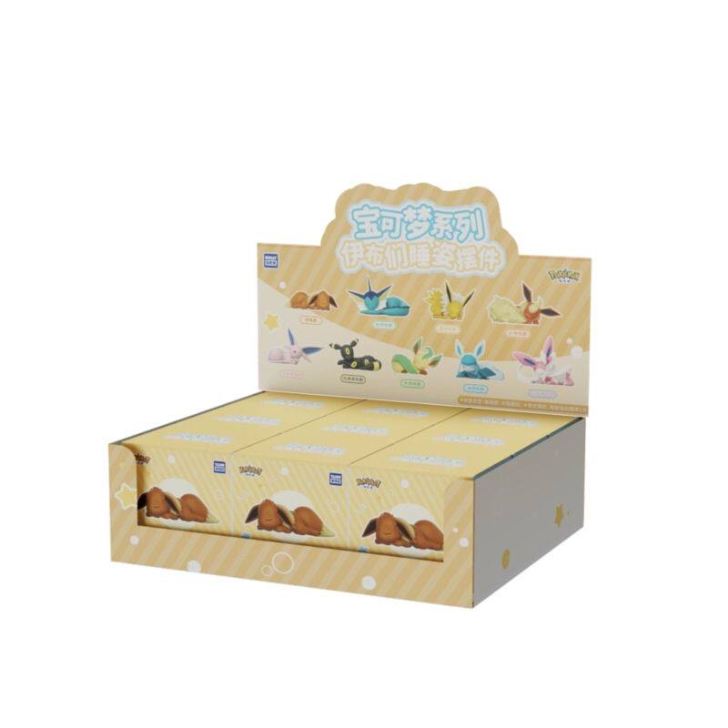Model Kit Pokemon - Serie Pokemon Eevee in Posizione Dormiente,