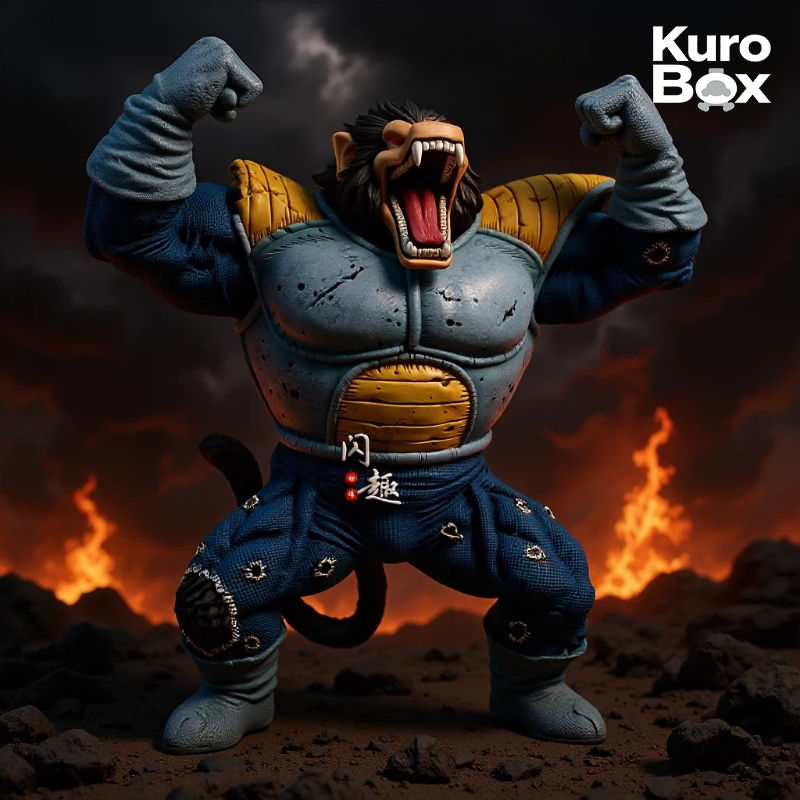 Model Kit Vegeta - Statua in PVC di Vegeta Oozaru