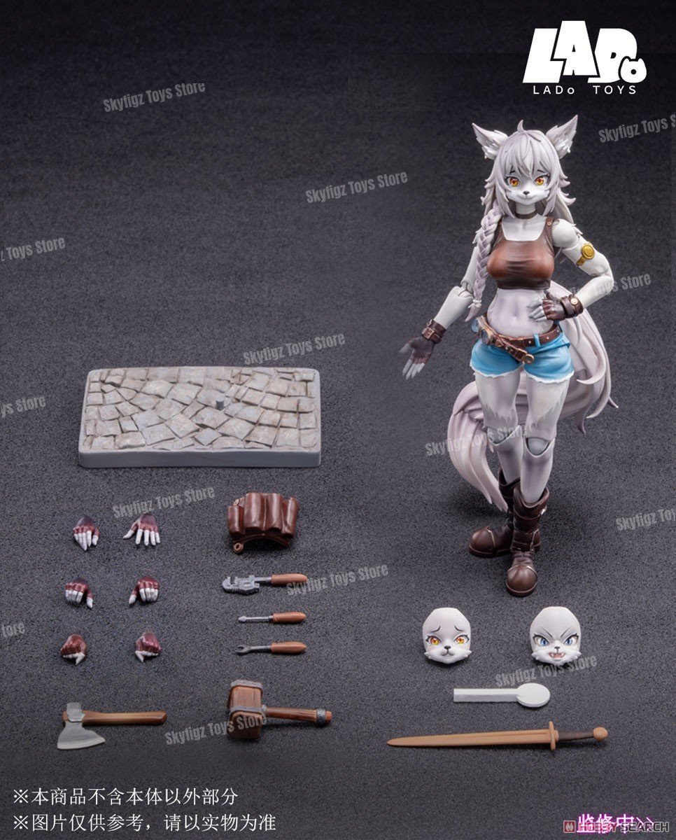 In Magazzino LADoTOYS Adventur - Model Kit Mecha Girl recensione e prezzo
