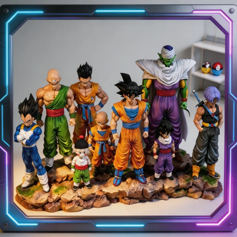 Set di 1 statuetta anime Drago - Model Kit Vegeta recensione e prezzo