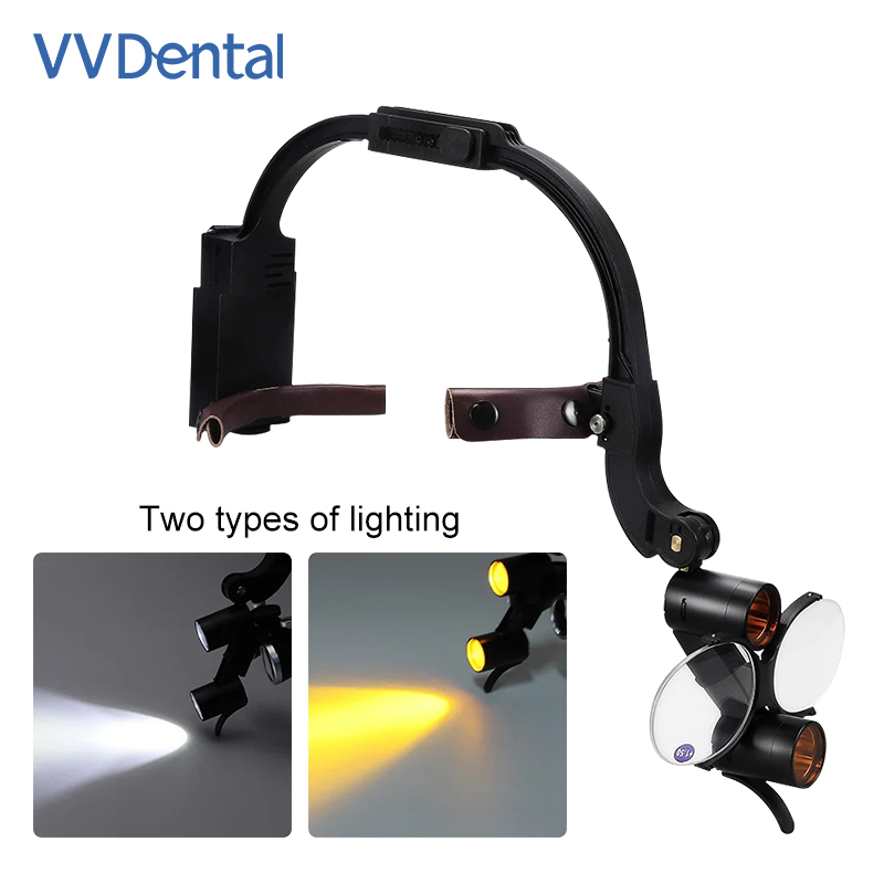 Lampada frontale a LED dentale - Magnifier With Light recensione e prezzo