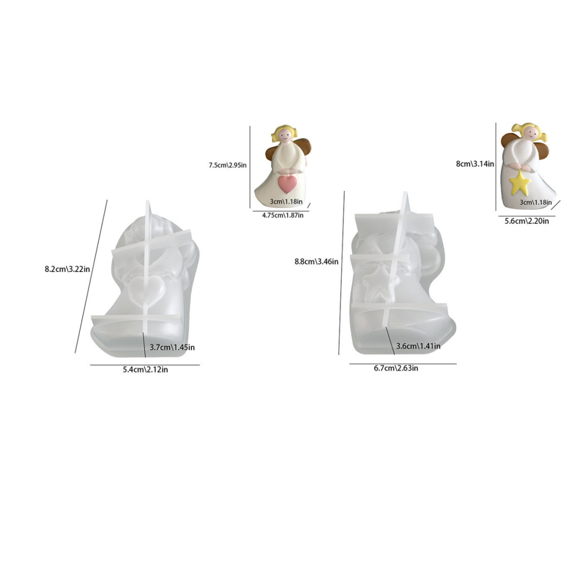 Stampo per candele a forma di  - Model Kit Cement recensione e prezzo