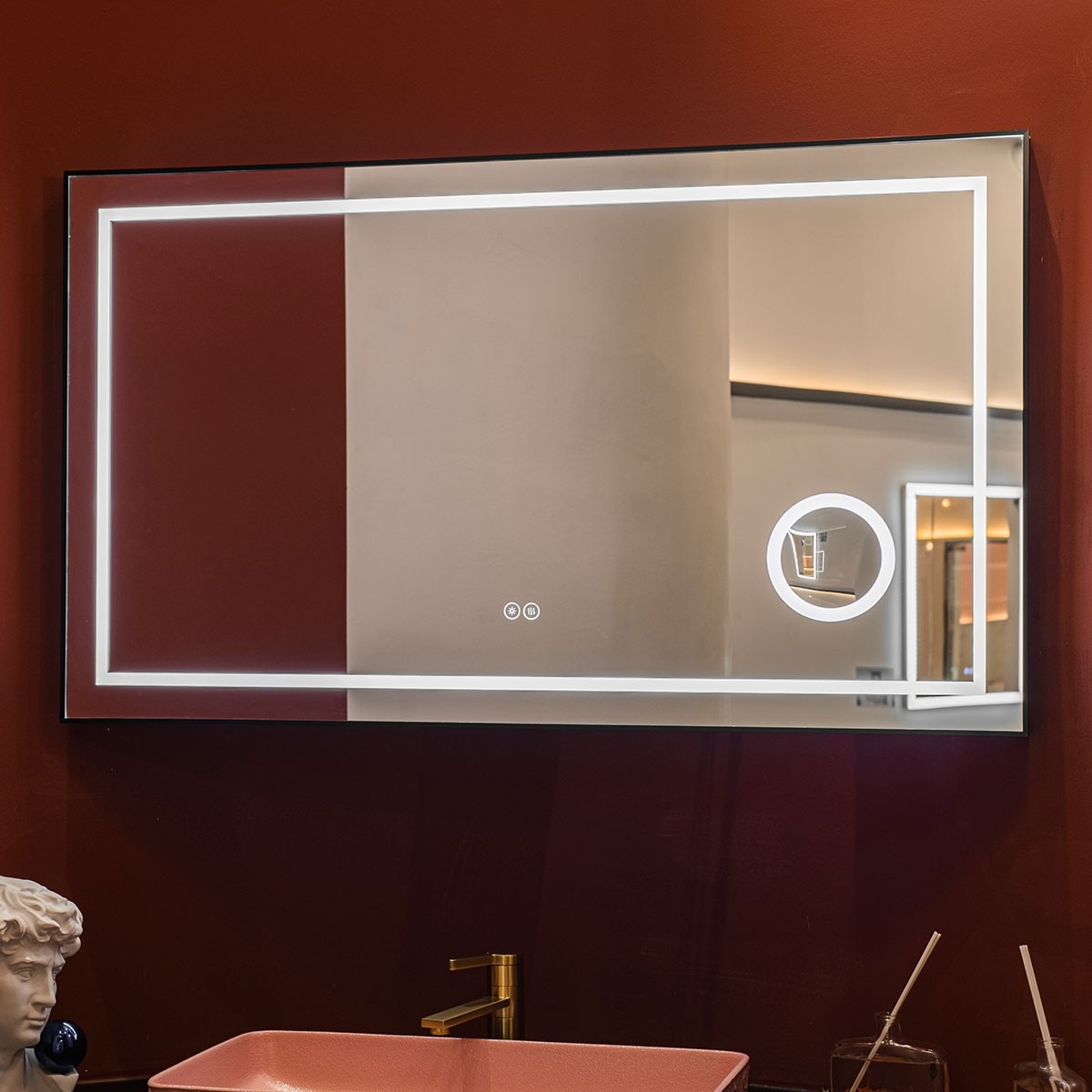Specchi da Bagno a Parete su M - Magnifier With Light recensione e prezzo