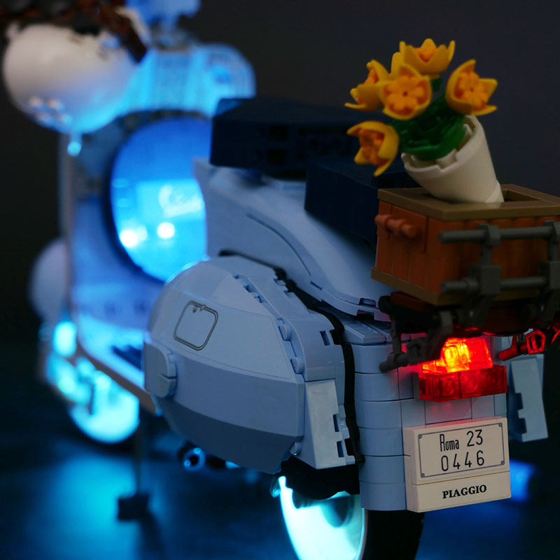 Kit luce LED per LEGO 10298 Ro - Model Kit Vespa recensione e prezzo