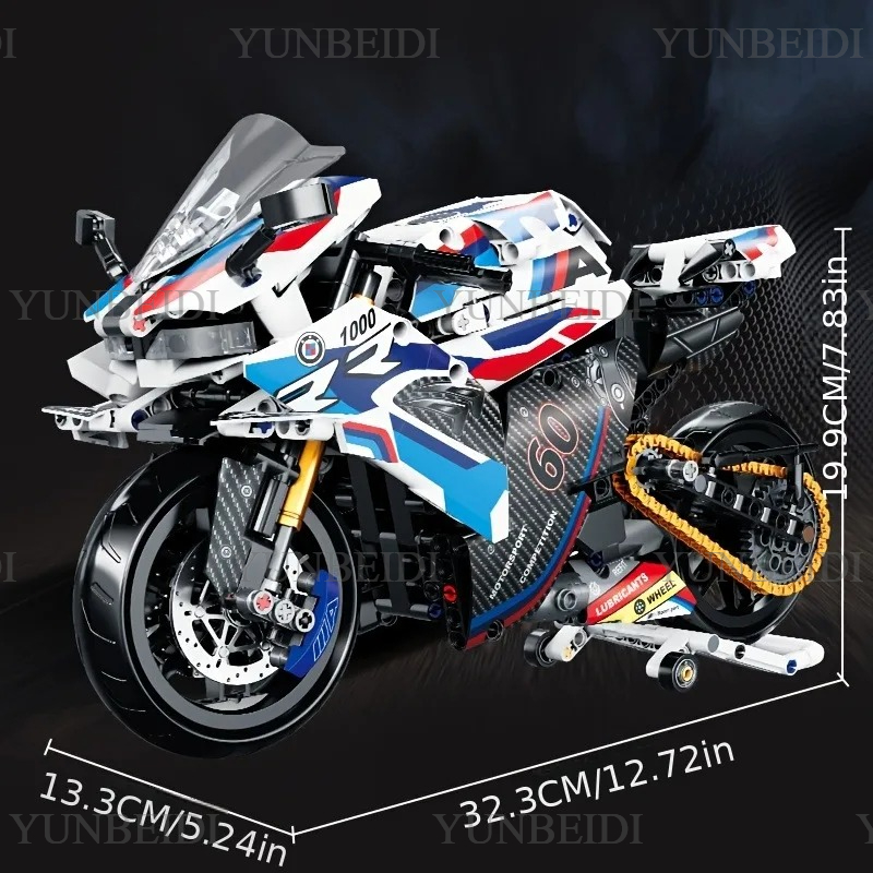 Set di Costruzioni Moto 1:8 -  - Model Kit Motor Nuclear recensione e prezzo