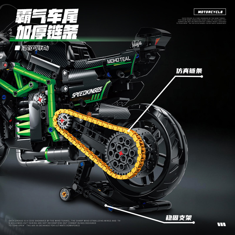 Nuovo Kit di Costruzione MOC M - Model Kit Motor Nuclear recensione e prezzo