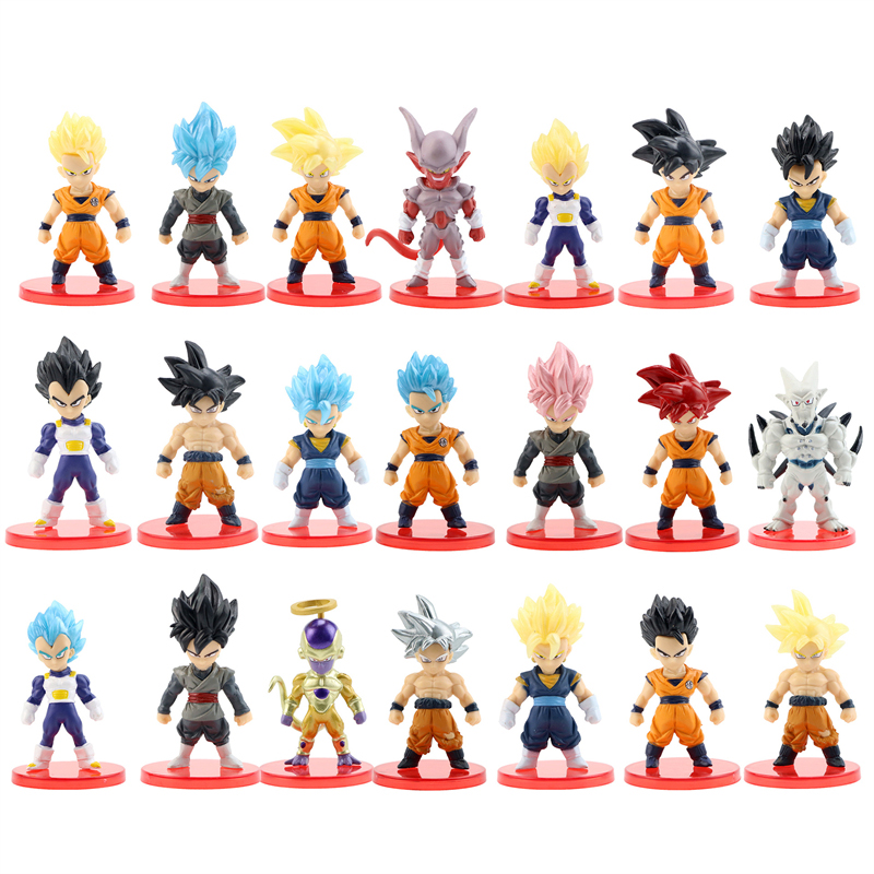21 Pz/set Dragon Ball Mini Fig - Model Kit Vegeta recensione e prezzo