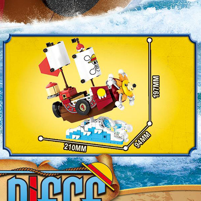 Set 4 in 1 One Piece THOUSAND  - Model Kit One Piece Bandai recensione e prezzo