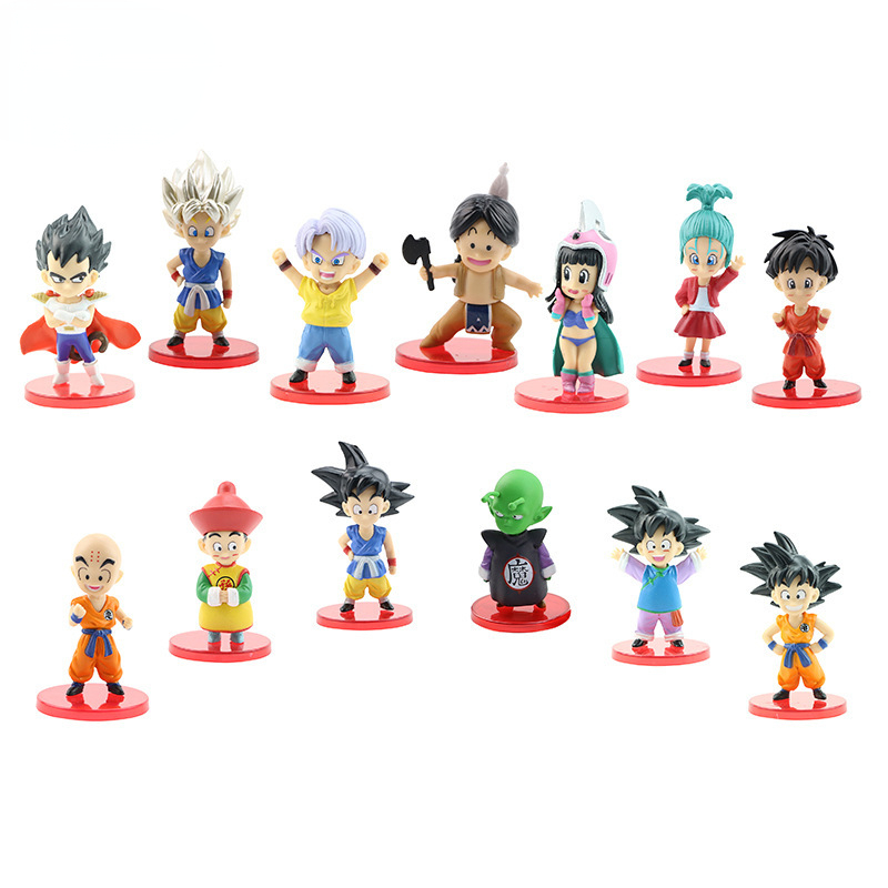 13 pz/lotto dragon Ball mini f - Model Kit Vegeta recensione e prezzo