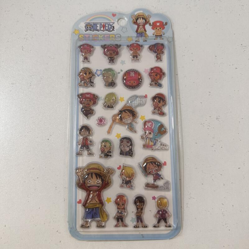 Adesivi 3D in rilievo One Piec - Model Kit One Piece Bandai recensione e prezzo