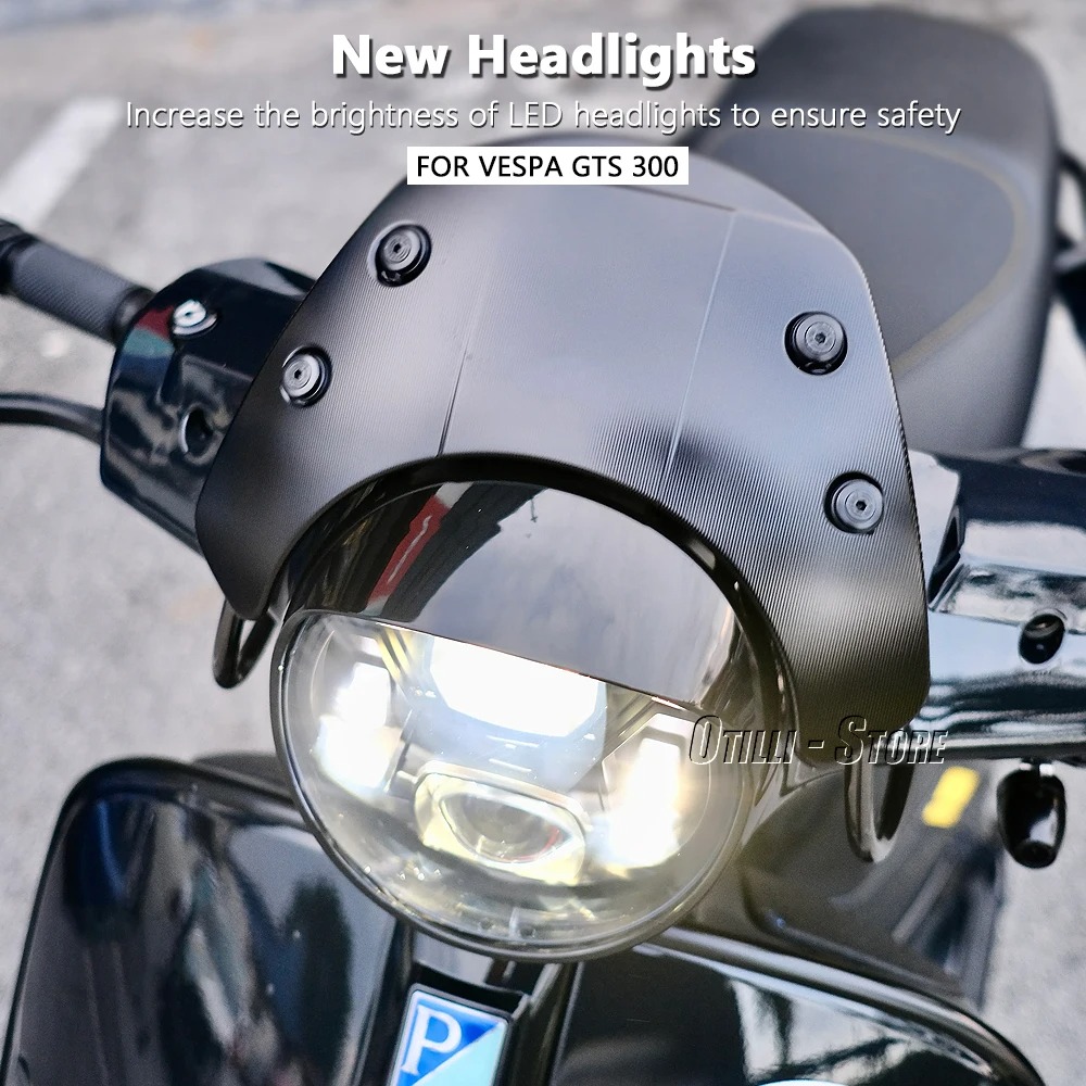 Gruppo faro a LED nero cromato - Model Kit Vespa recensione e prezzo